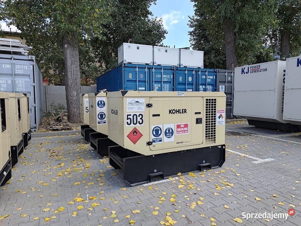 WYNAJEM Agregat Prądotwórczy do 75kVA ŁOMŻAI Łomża