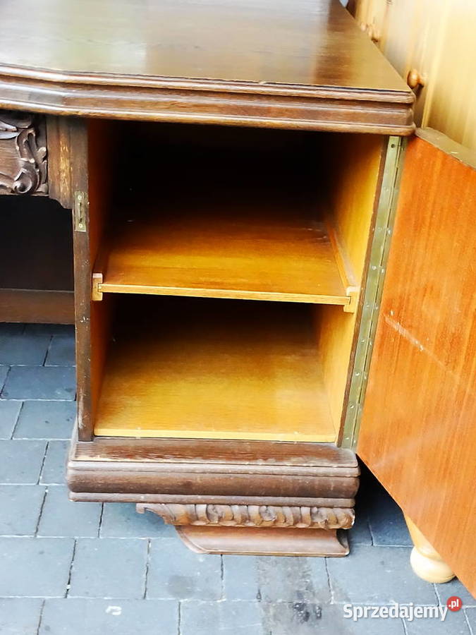 Klasyczne biurko gabinetowe RetroVintage lubelskie Biłgoraj sprzedam