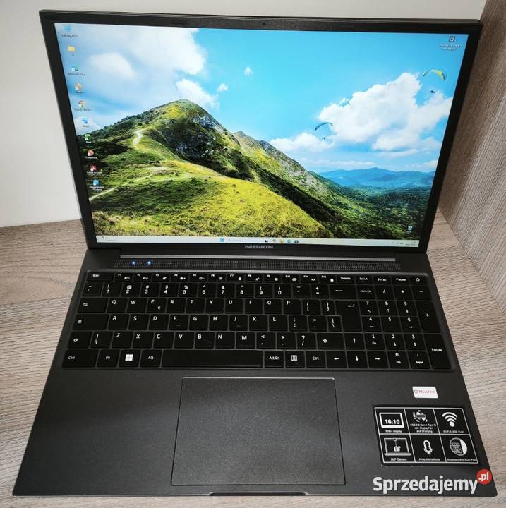 Medion Akoya e16423 core i3 11gen 8gb ram ssd wielkopolskie