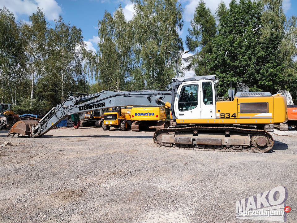Liebherr R934C NLC Litronic długie ramię PC 360 Szybkozłącze Ostrowiec Świętokrzyski sprzedam
