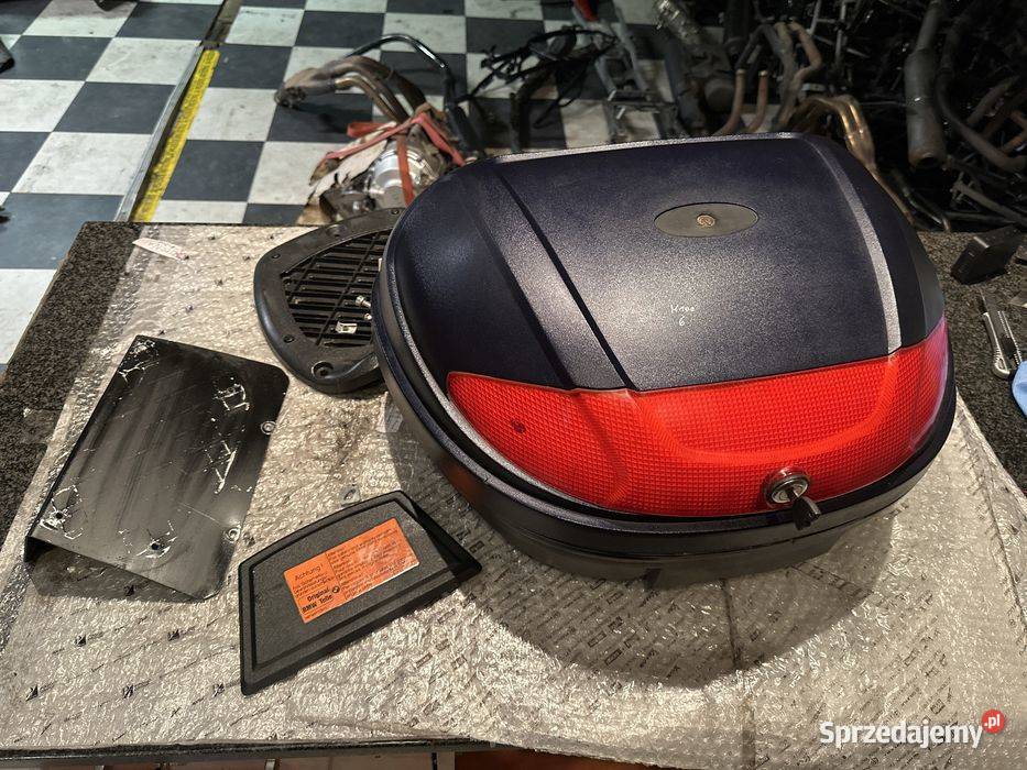 Kufer Motocyklowy bagażnik płyta BMW K100 48L wielkopolskie Poznań