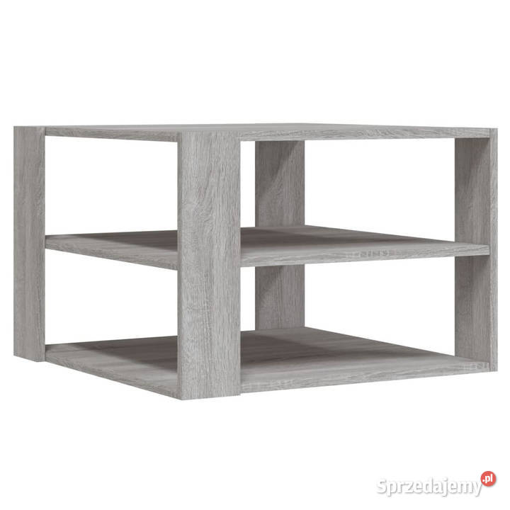 Stolik kawowy szary dąb sonoma 595x595x40 Meble