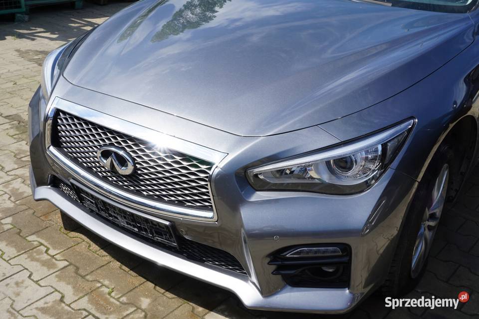 INFINITI Q50 KOMPLETNY PRZÓD ZDERZAK MASKA LAMPA Nowy Tomyśl