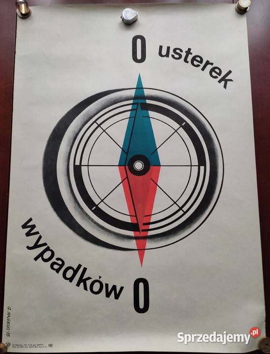 Plakaty z czasów PRL BHP i nie podlaskie