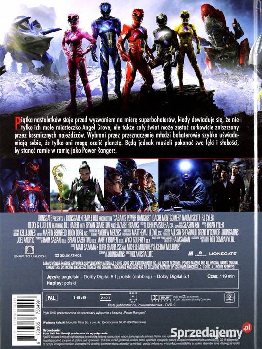 POWER RANGERS ELIZABETH BANKS wielkopolskie Kalisz