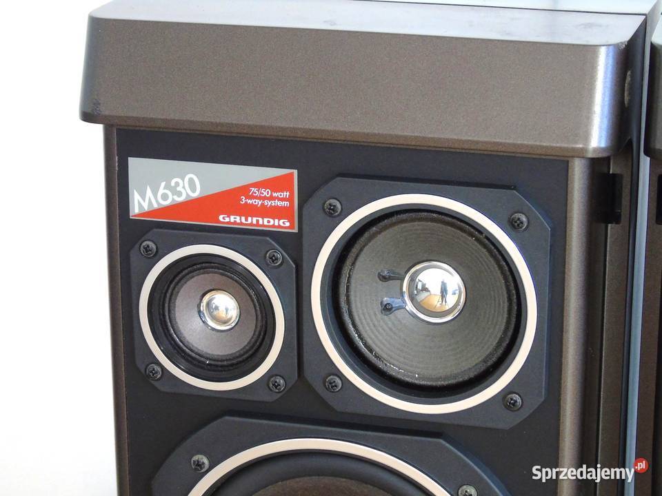 Kolumny Grundig M630 sprawne świetne stereo Jasło