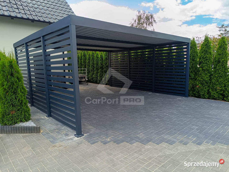 CarPort PREMIUM wiata samochodowa 6x6 dodatkowa 36m2 Garaże i miejsca postojowe Grudziądz