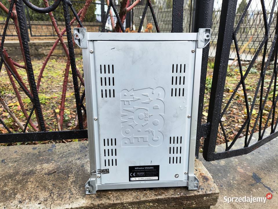 Wzmacniacz samochodowy 1 kanałowy monoblok Hifonics śląskie Niegowonice