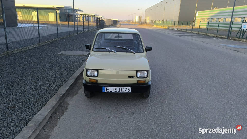 Fiat 126 6503 1987r 3wł 65 Sprawny Zadbany Pabianice