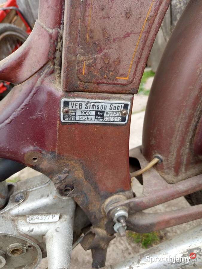 Simson sr 2 motorower Simson