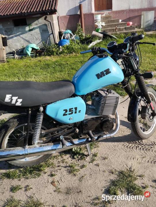 Sprzedam motocykle MZ ETZ 250 251 nieuszkodzony Płużnica