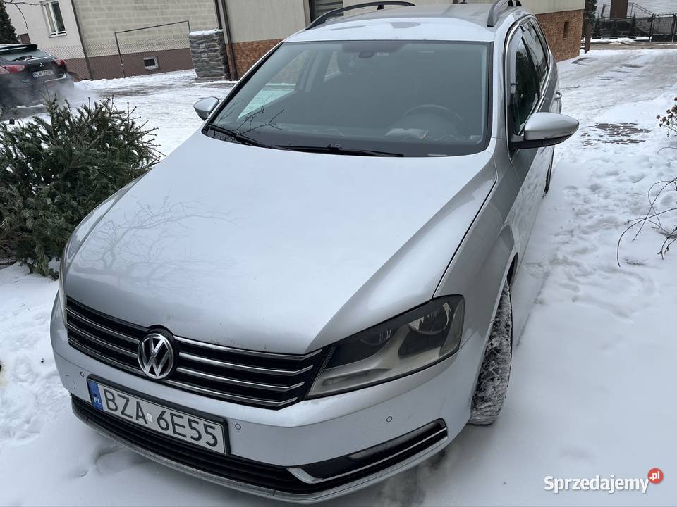 Passat b7 16 tdi srebrny mazowieckie