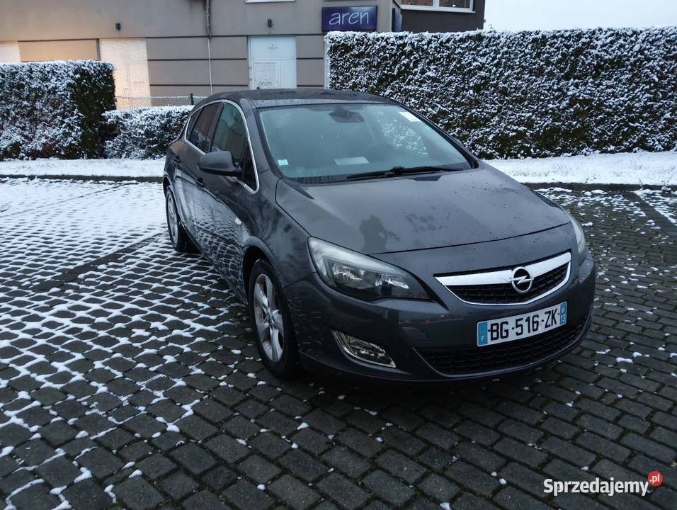 Opel Astra 20 CDTI 160 skóra podgrzewane fotele poduszka powietrzna Bielsko-Biała