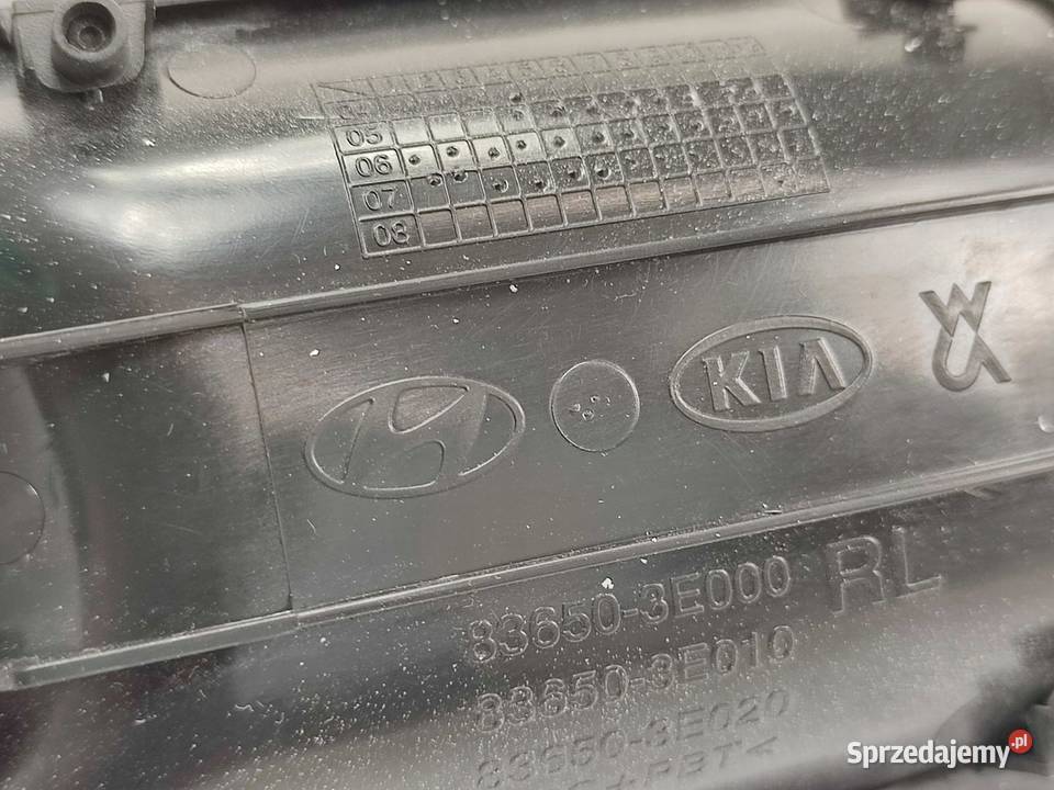 KLAMKA LEWY TYŁ KIA SORENTO AT EX LX 20072009