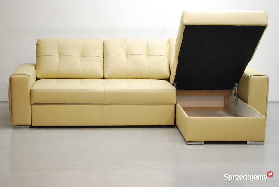 OOC beżowy SKÓRA NATURALNA NAROŻNIK Z skóra wielkopolskie Poznań