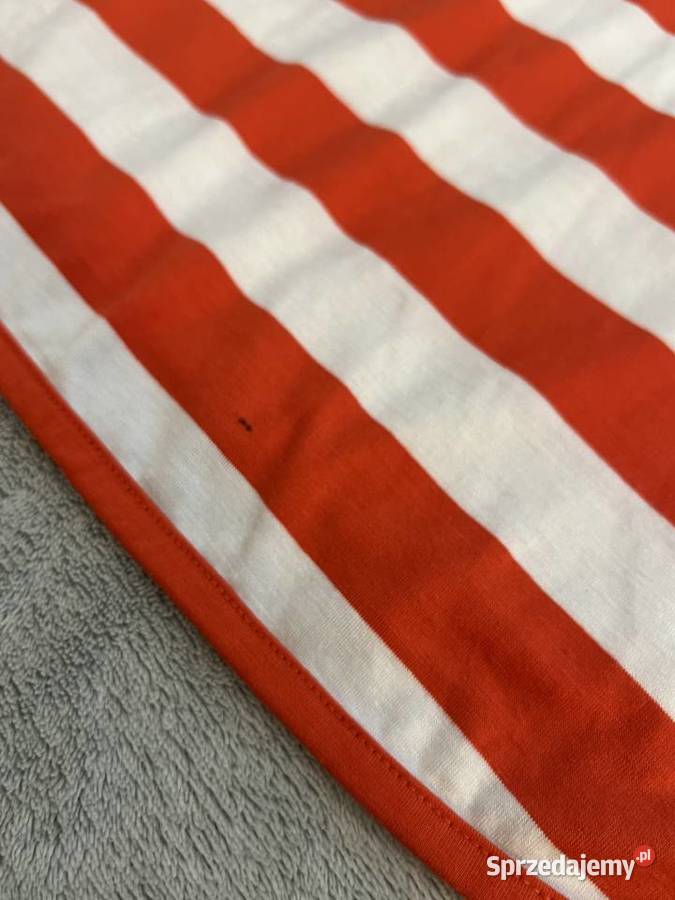 Tshirt koszulka bluzka z krótkim rękawem w paski Jasło