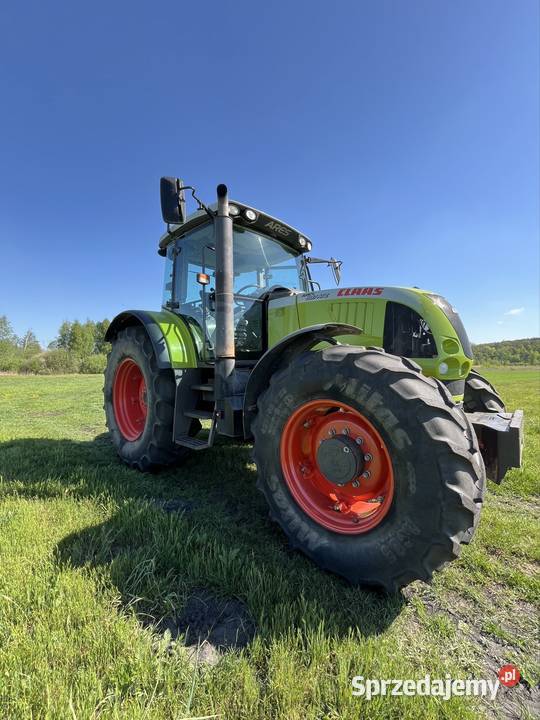 Claas Ares 697 atz biegi pełzające Ukł. ham. do przyczep hydraul.