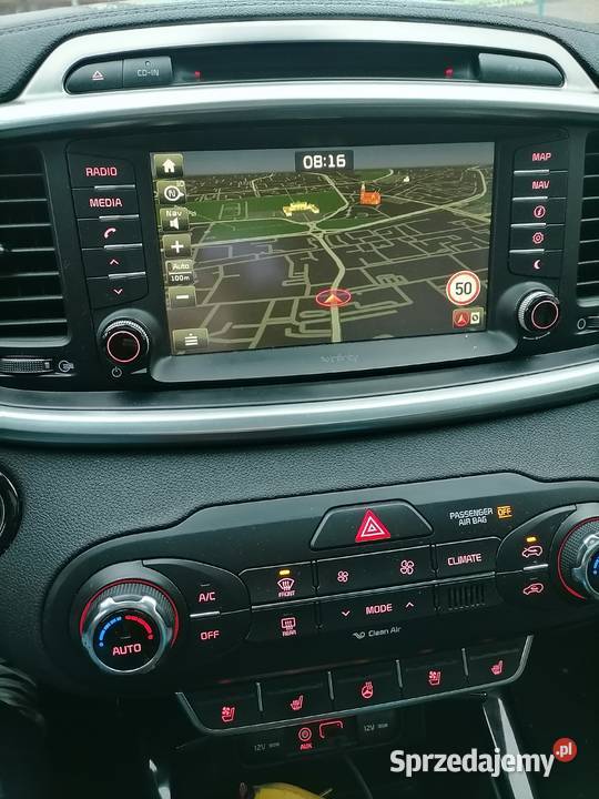 Kia Sorento wersja SXL 4x4 relingi dachowe Sorento podlaskie Zaścianki