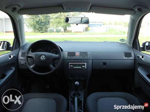 Czarna Skoda Fabia 14L Pełen Serwis pomorskie Gdynia