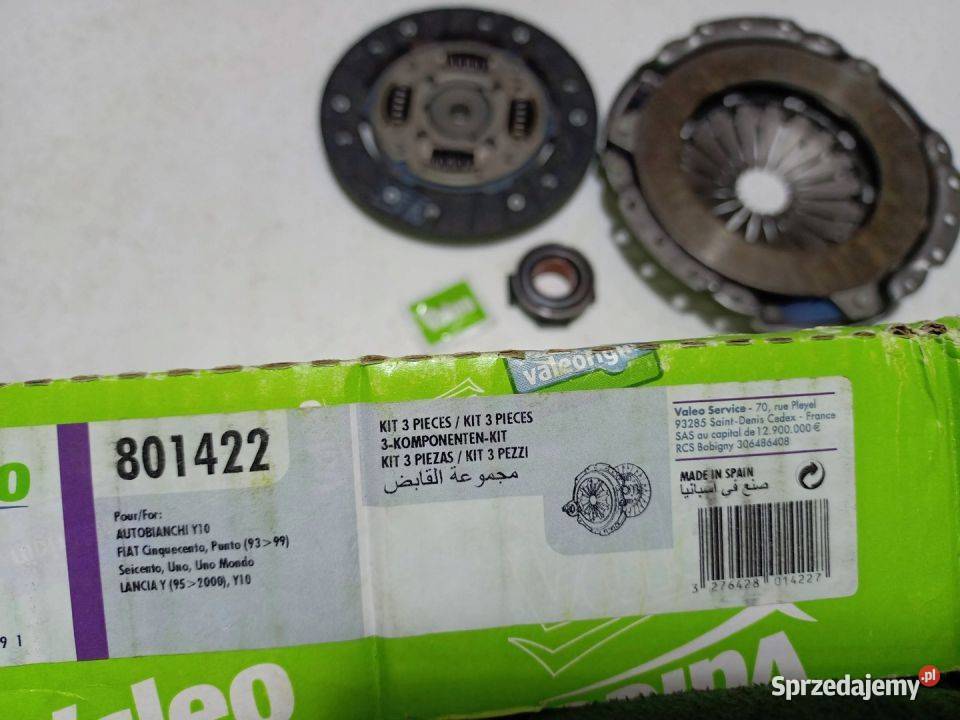 SPRZĘGŁO KPL VALEO FIAT PANDA II 11 54 2004 Skarżysko-Kamienna