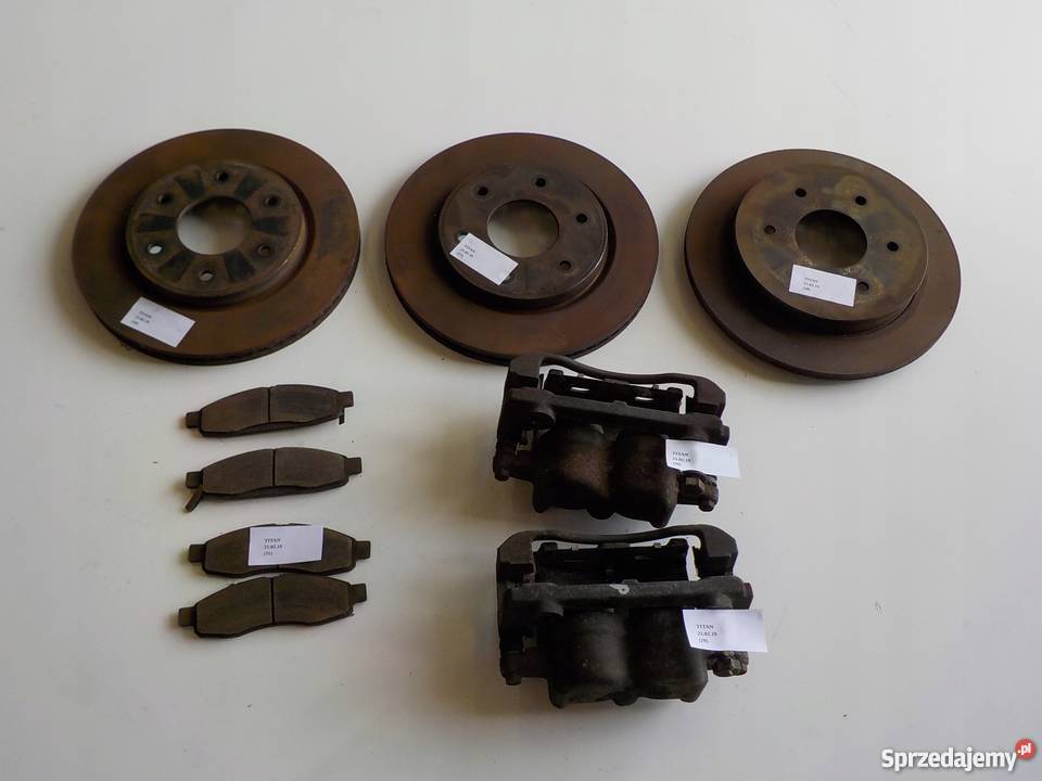 TARCZA TARCZE HAMULCOWE PRZÓD NISSAN TITAN Nowy Tomyśl sprzedam
