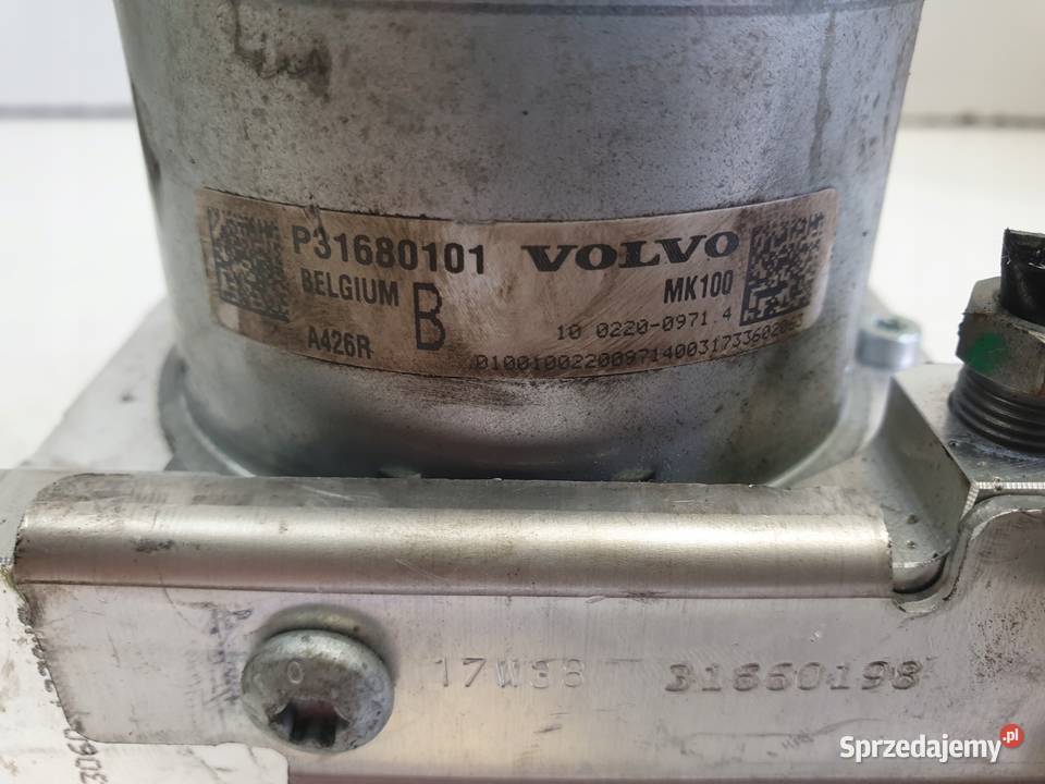 Volvo V90 POMPA ABS Sterownik 31680098 P31680101 Pompy hamulcowe Pompy hamulcowe Chełm