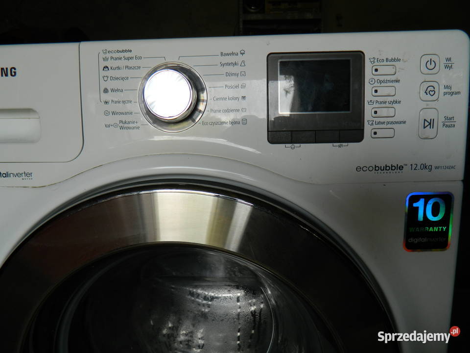 SPRZEDAM PRALKĘ SAMSUNG 12 1400 OBR Eco Bubble Pralki i suszarki