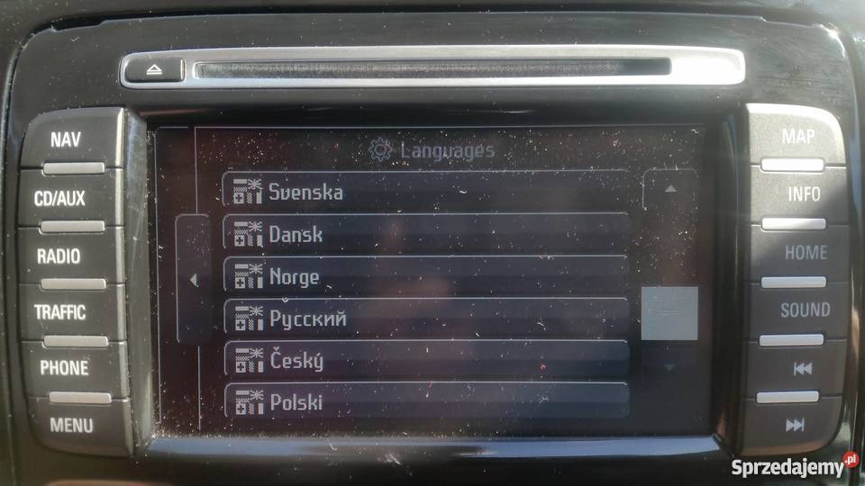 Polskie Menu Lektor Mapa Ford NX DVD NX SD S