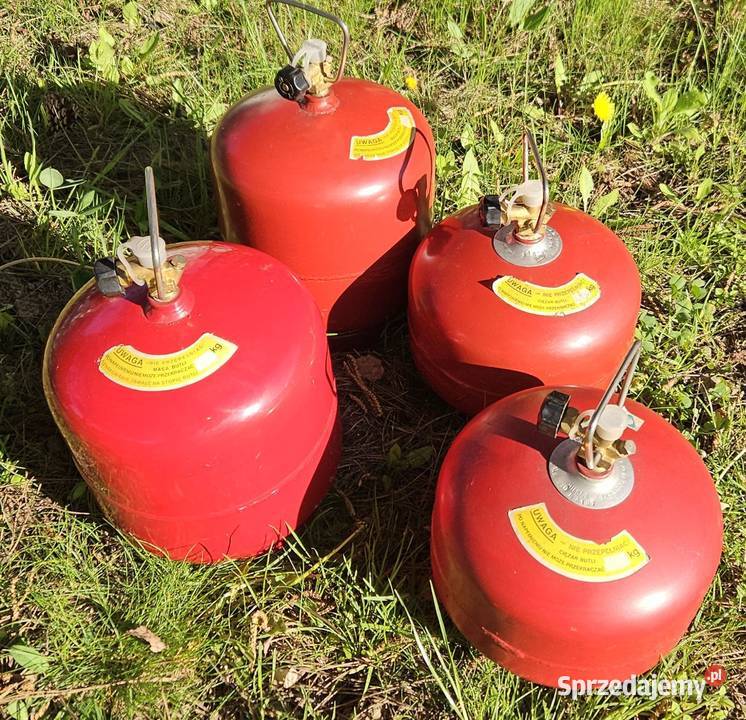 Turystyczne butle gazowe