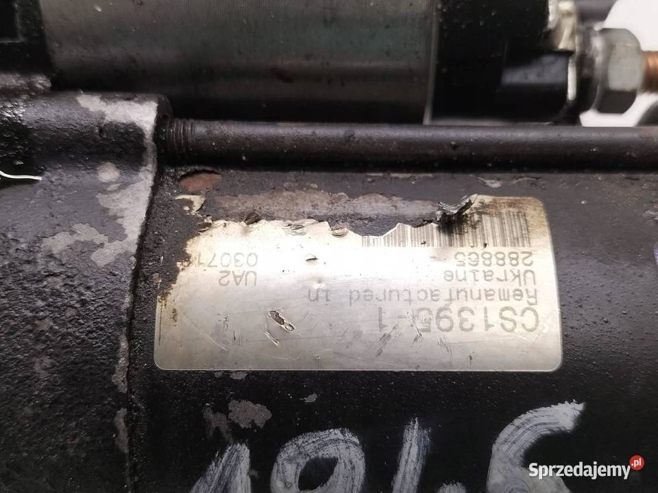 ROZRUSZNIK 22 16V Opel Vectra III 20022008 C Układ elektryczny silnika świętokrzyskie sprzedam