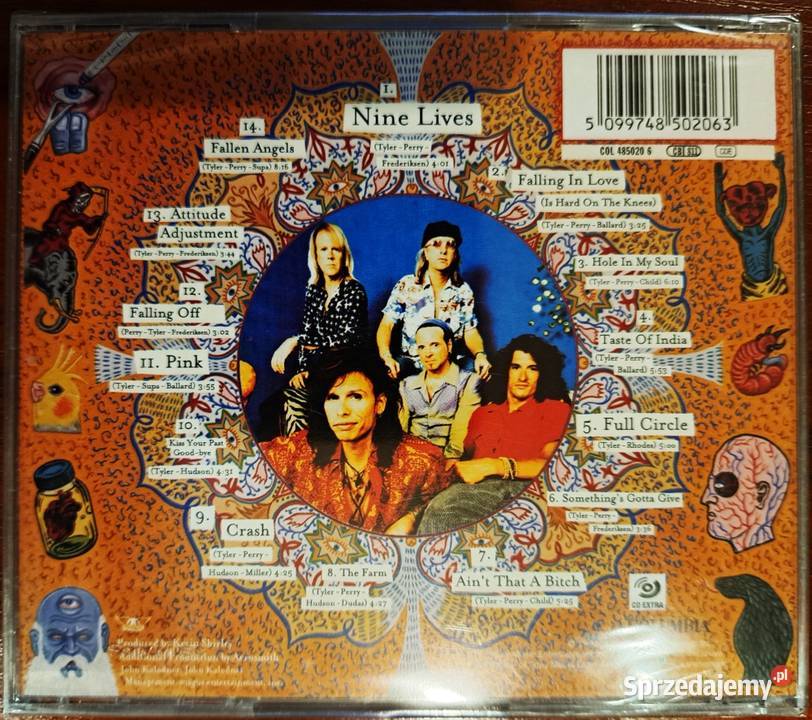 Sprzedam Rewelacyjny Album Aerosmith Nine lives