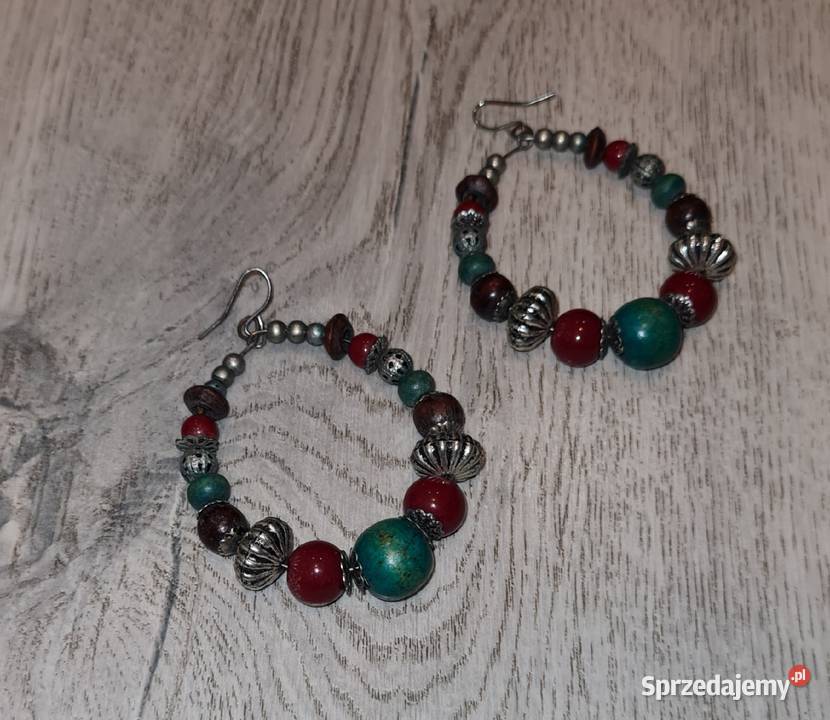 Kolczyki damskie koła koraliki Dla kobiet Dodatki