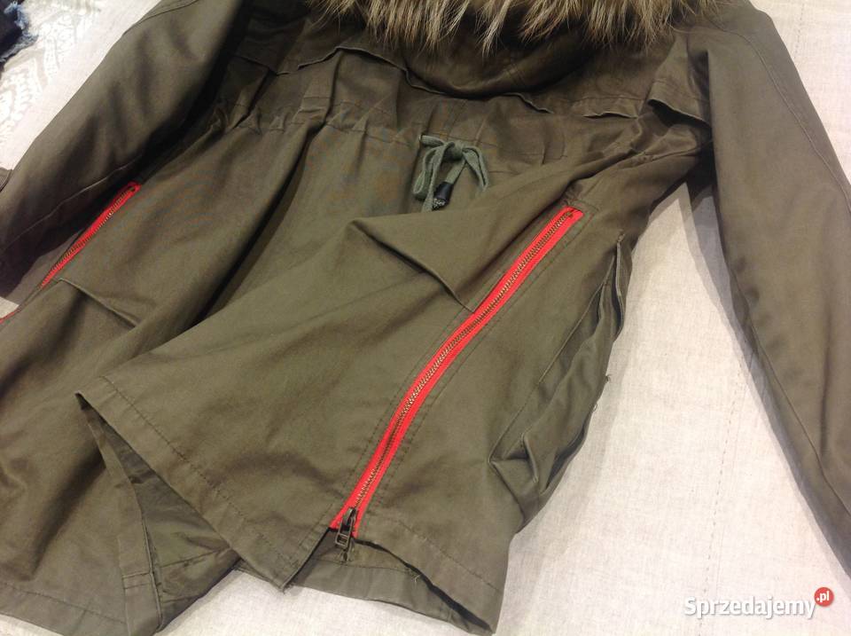 Kurtka Parka Khaki Jenot Damska r 36 Jenot Nowa Sól