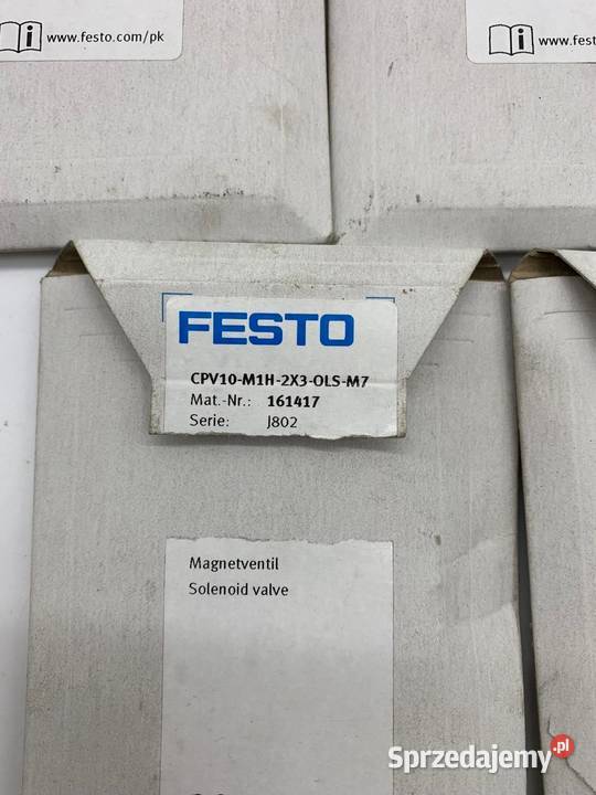 Festo CPV10M1H2X3OLSM7 161417 Elektrozawór Warszawa sprzedam