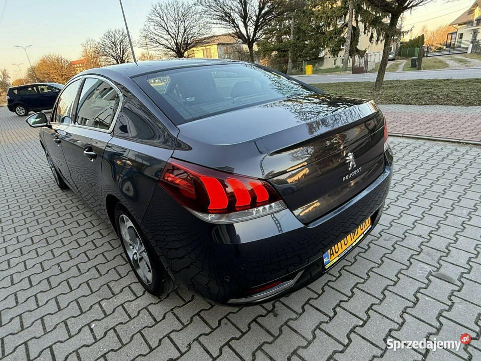 Peugeot 508 Peugeot 508 Lift 16T 2016r Nawigacja Sokołów Podlaski