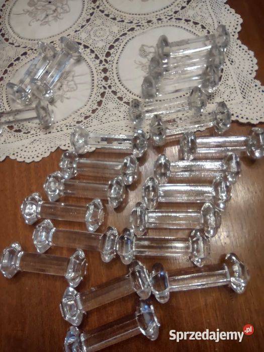 Koziołki podpórki Saint Val Lambert Poznań sprzedam