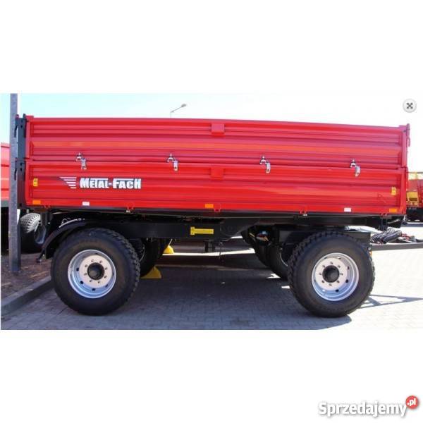 Przyczepa rolnicza przyczepy dwuosiowa METALFACH kujawsko-pomorskie