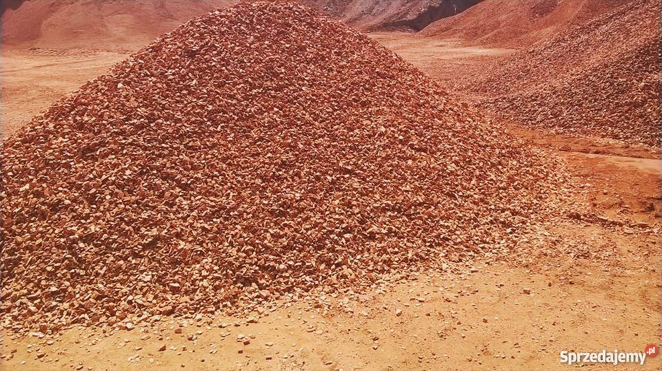 Łupek czerwony kamień łamany kruszywo śląskie