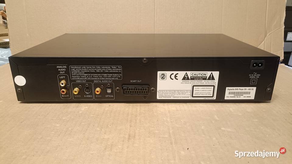 DIGISETTE DV450 odtwarzacz płyt Poznań sprzedam
