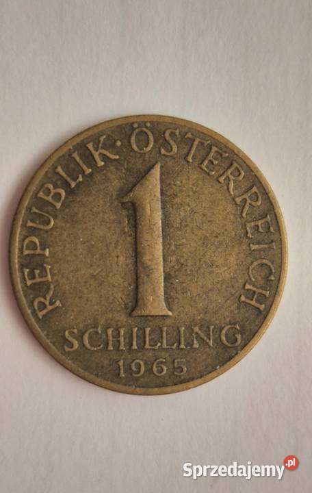 moneta 1 Schilling 1965 Austria Nysa