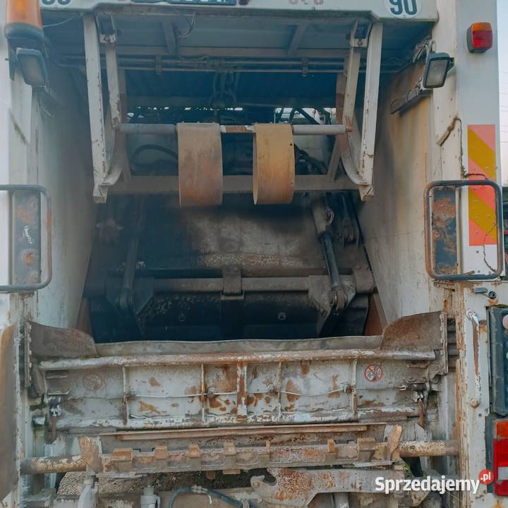 Zabudowa śmieciarki Eurovoirie Czesci Euroviorii Bielsko-Biała