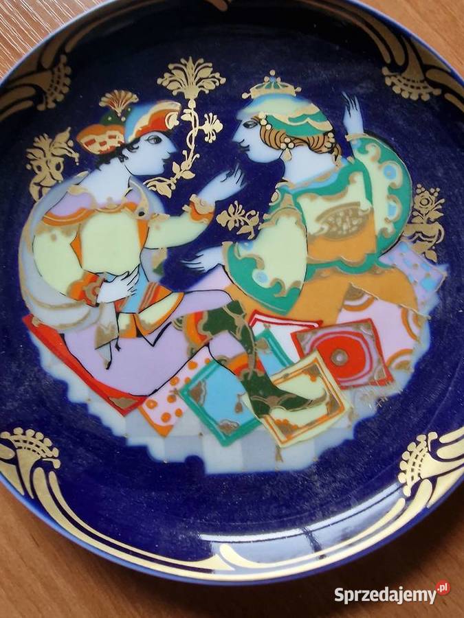 talerze ozdobne