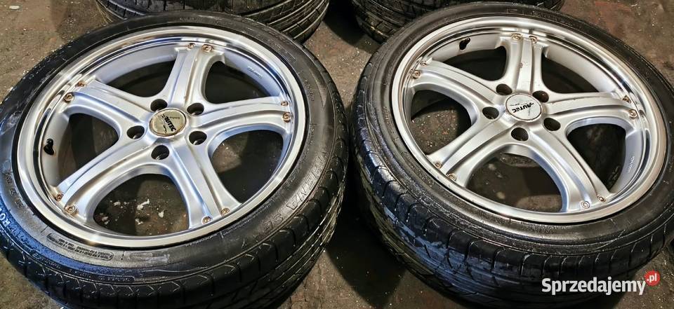 Autec Stratos 17 8J 5x112 polerowane ranty opony Opole