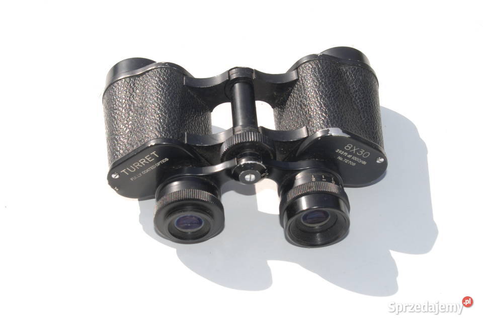 Stara lornetka 8x30 TURRET Japan antyk unikat Cieszyn
