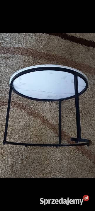 Stoliki KAWOWE 6040 okrągłe ZESTAW 2w1 nowe Małkinia Górna