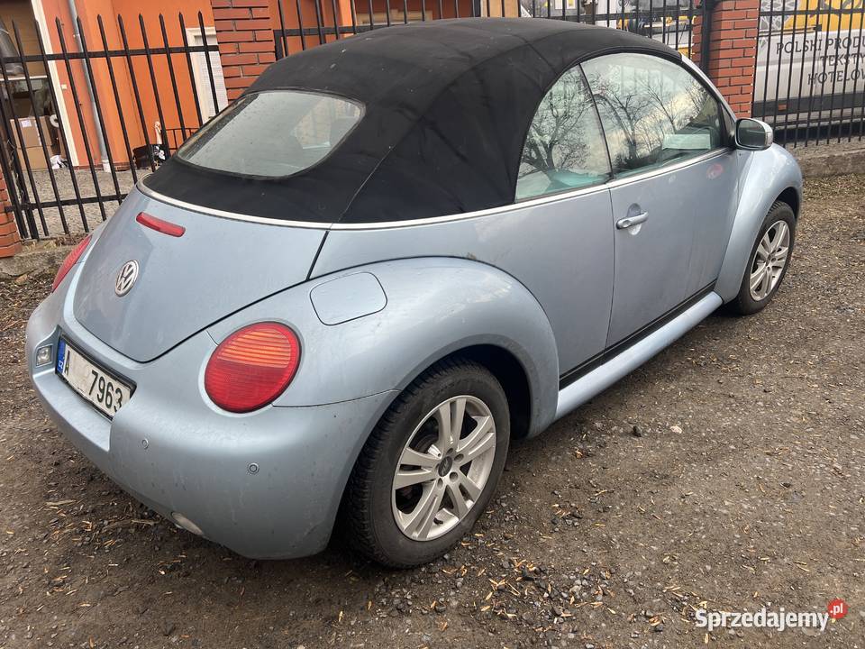 Vw Beetle cabrio 19 Tdi Klima czarny Karpacz