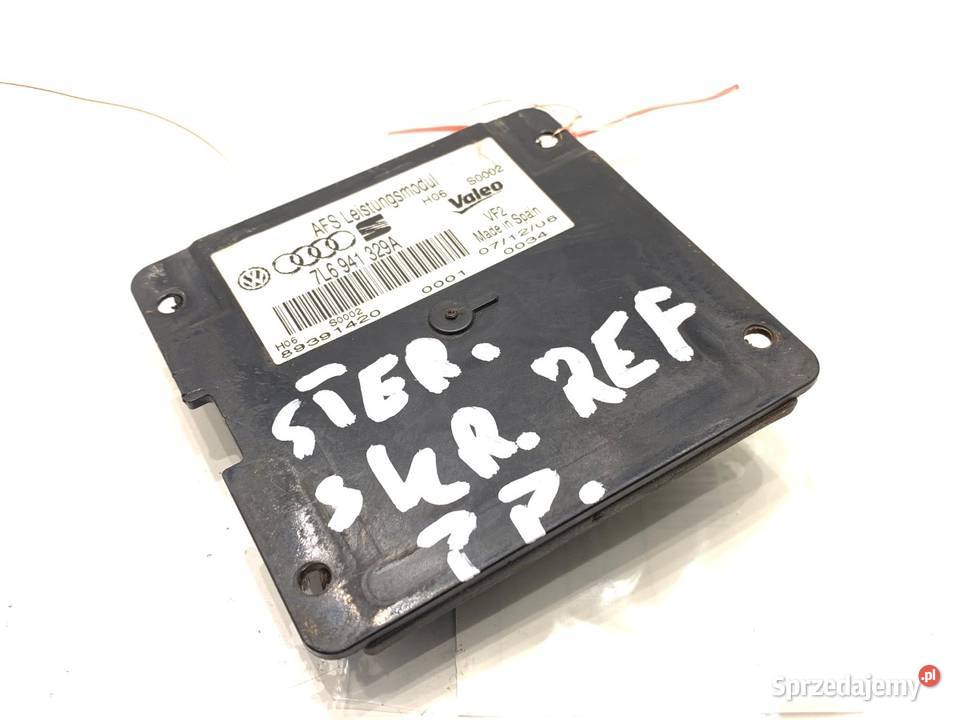 MODUŁ SKRĘTU REFLEKTORA AUDI Q7 4L 7L6941329A