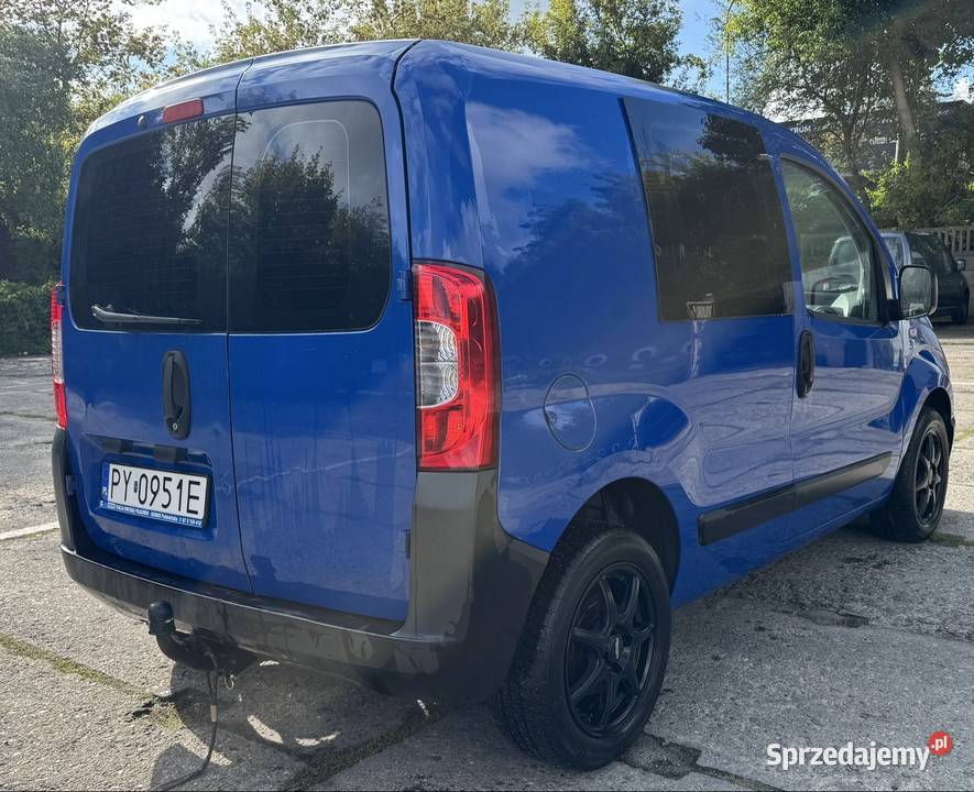 Peugeot Bipper 14 hdi 2008 niebieski Poznań