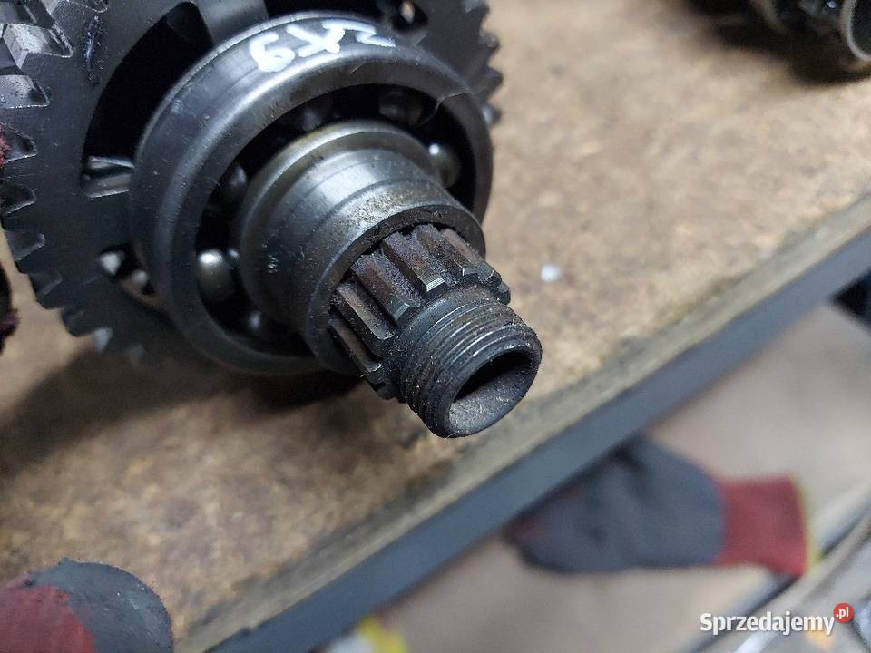Kawasaki ZX9R skrzynia biegów wodziki wałek ZX9 dolnośląskie Jelenia Góra