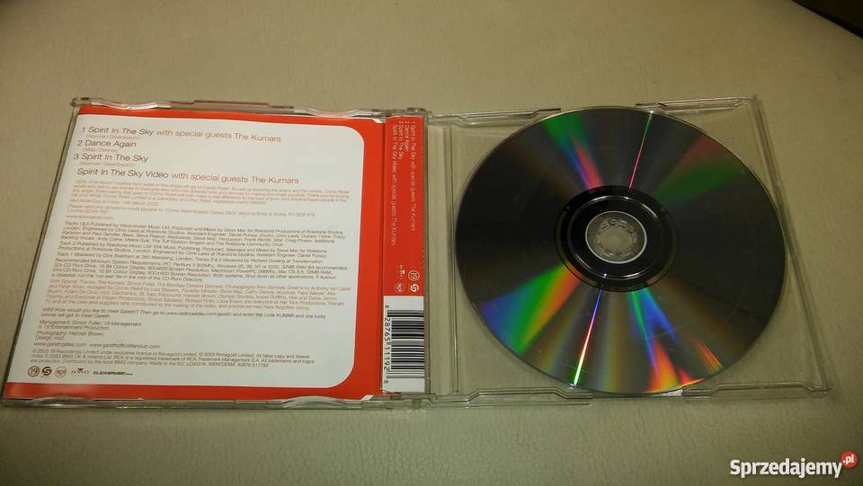 Płyta CD Gareth Gates na płycie też video mazowieckie